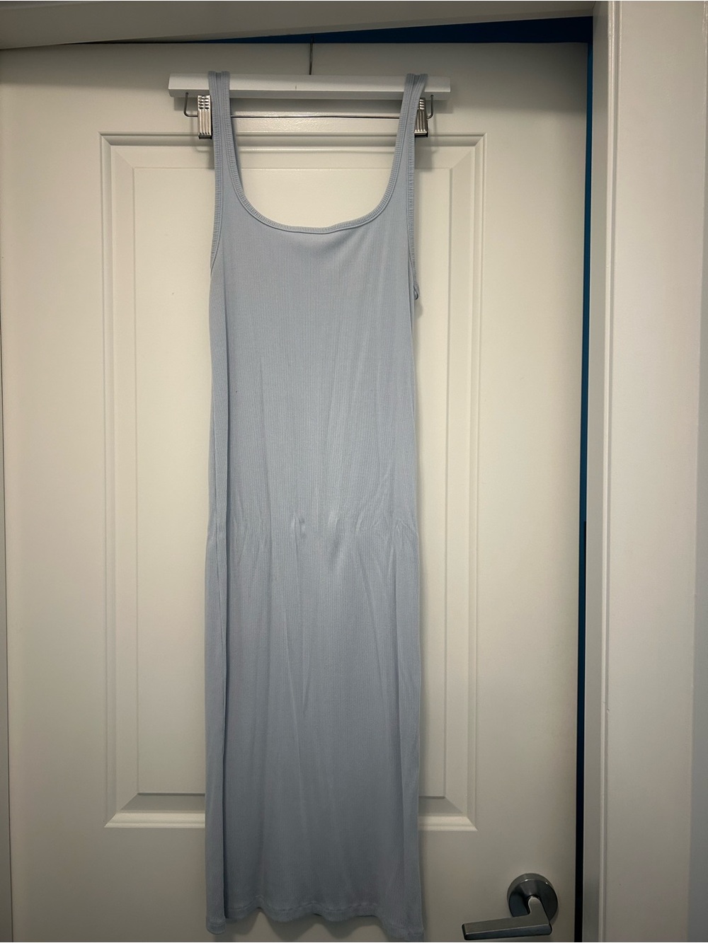 Wilfred Light Blue Tank Midi Dress
